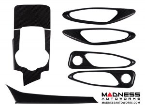 Alfa Romeo Giulia Complete Interior Trim Kit - Carbon Fiber - Pre '20 Models
